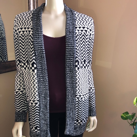 Two Color ♥️ Knit Cozy Coat - Picture 1 of 4